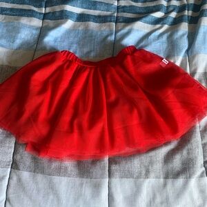 Little Sleepies Red Tutu Skirt